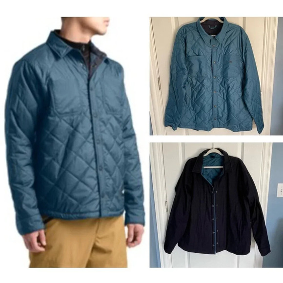The North Face Fort Point Reversible Insulated Flannel Shirt Jacket nbnn